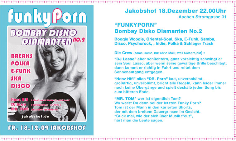 Funky Porn am 18.12.09